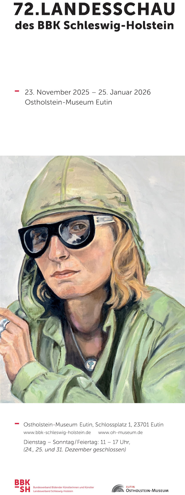 Einladungskarte 72. LANDESSCHAU DES BBK SCHLESWIG - HOLSTEIN